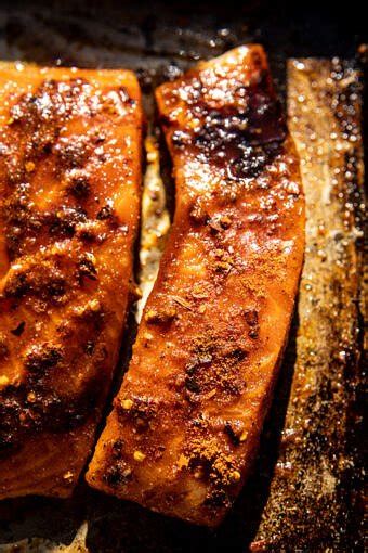 coconut-curry-salmon-with-garlic-butter-half-baked image