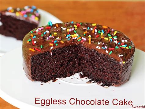 eggless-chocolate-cake-recipe-swasthis image