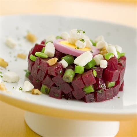 crumbled-goat-cheese-red-beet-and-green-bean image
