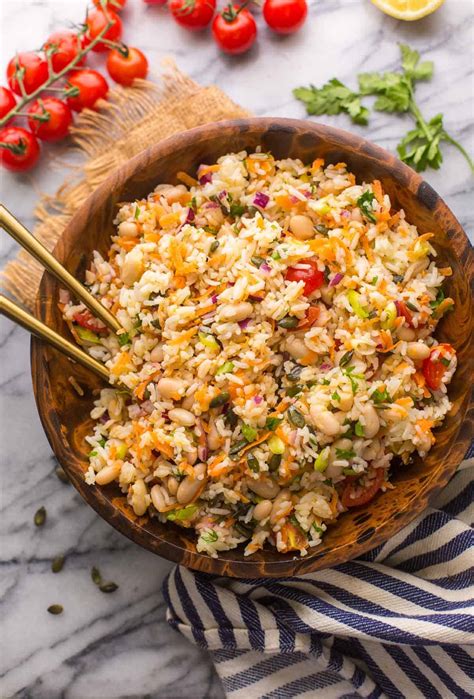 mediterranean-bean-rice-salad-a-saucy-kitchen image
