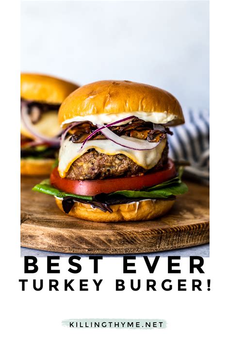 best-turkey-burger-recipe-killing-thyme image