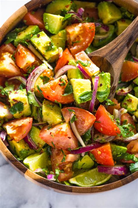easy-tomato-avocado-salad-gimme-delicious image
