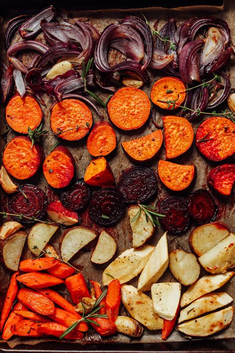 easy-pan-roasted-vegetables-minimalist-baker image