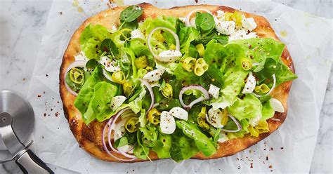 chopped-italian-salad-pizza-purewow image