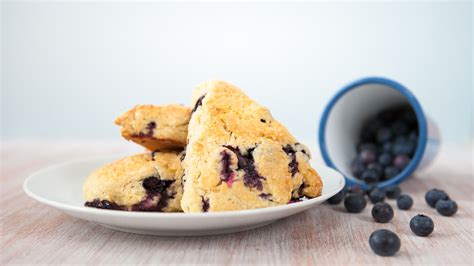 fresh-blueberry-scones-breakfast-baking-cooking image