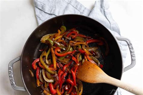 simple-sauted-peppers-julie-blanner image