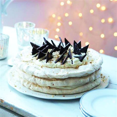 nut-meringue-cake-with-baileys-cream-dessert image