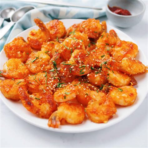 gochujang-honey-shrimp-korean-spicy-shrimp-christie image