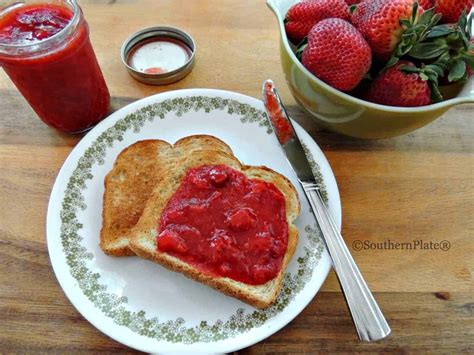how-to-make-strawberry-jam-no-cooking-no-canning image