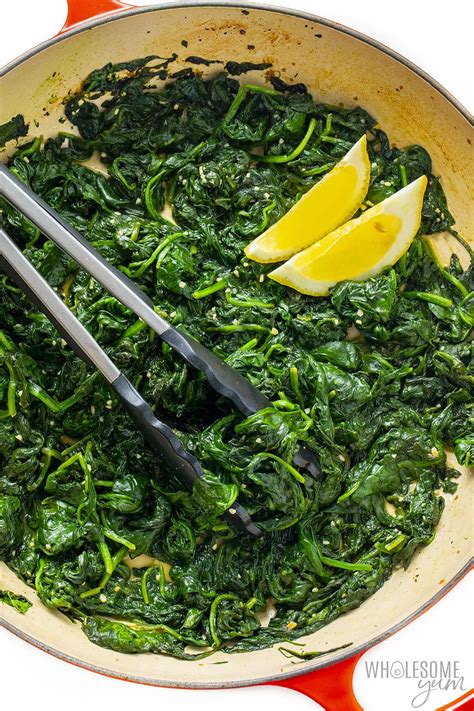 sauteed-spinach-recipe-easy-in-6-minutes image
