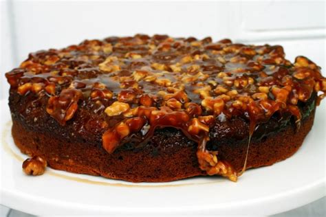 caramel-walnut-upside-down-banana-cake-smitten-kitchen image