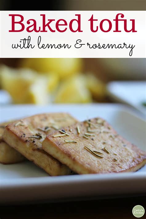 easy-baked-tofu-with-lemon-rosemary-cadrys-kitchen image
