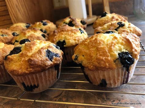 best-ever-blueberry-muffins-nanas-best image