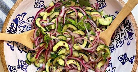 joy-bauers-summer-cucumber-salad-with-fresh-herbs image