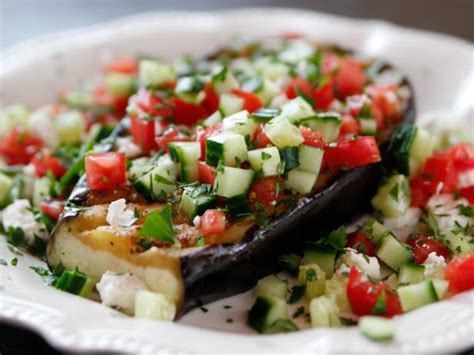 greek-grilled-eggplant-steaks-recipe-food-network image