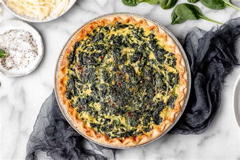 best-spinach-quiche-recipe-two-peas-their-pod image