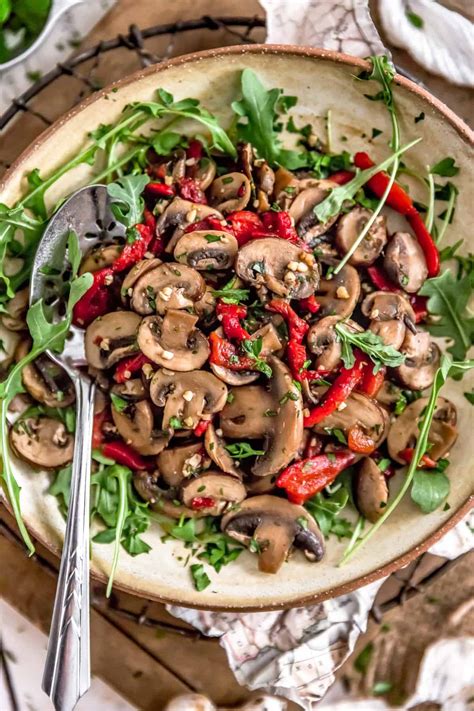 deli-style-marinated-mushroom-salad-monkey-and-me image