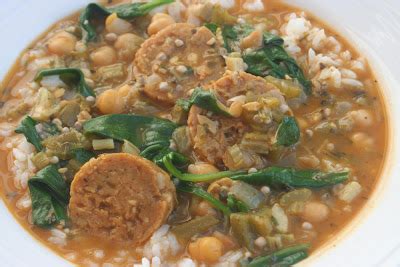 v-e-g-a-n-d-a-d-gumbo-with-vegan-andouille-sausage image