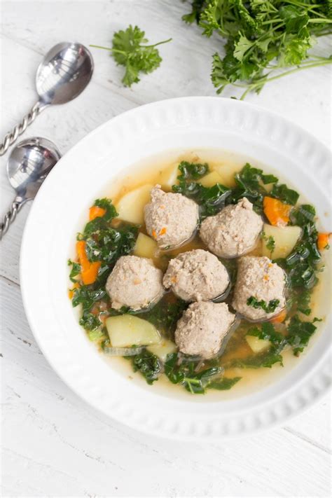 meatball-kale-soup-recipe-momsdish image