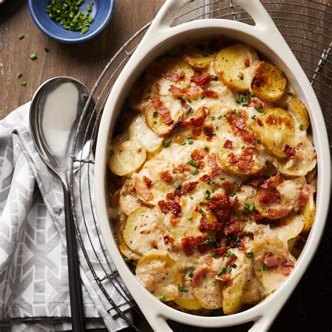 loaded-scalloped-potatoes-with-bacon-cheddar-chives image