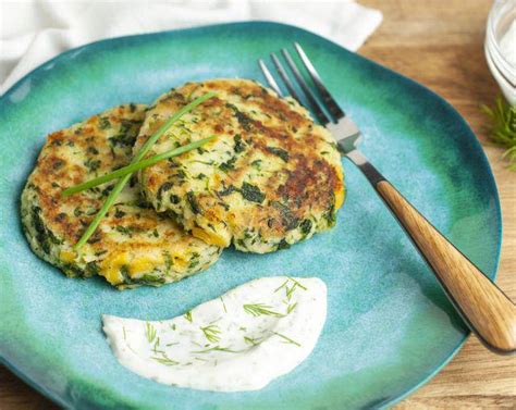 spinach-and-cheddar-potato-cakes-recipe-sidechef image