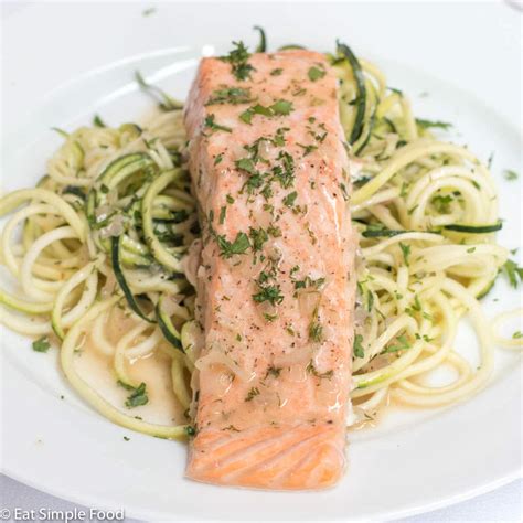 salmon-with-dijon-dill-sauce-zoodles-eat-simple-food image