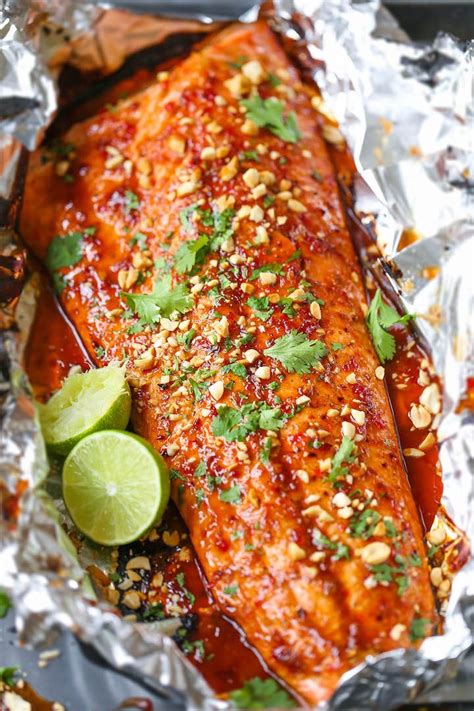 thai-salmon-in-foil-damn-delicious image