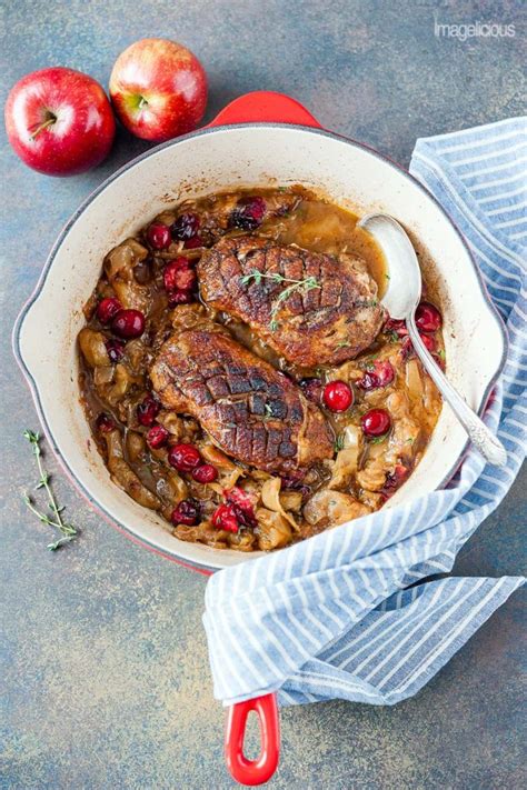 braised-duck-breasts-with-apples-and-onions image