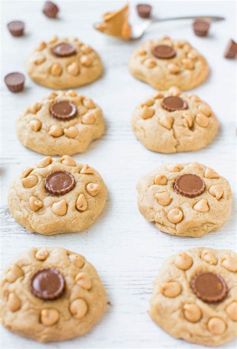 soft-and-chewy-triple-peanut-butter-cookies-averie image