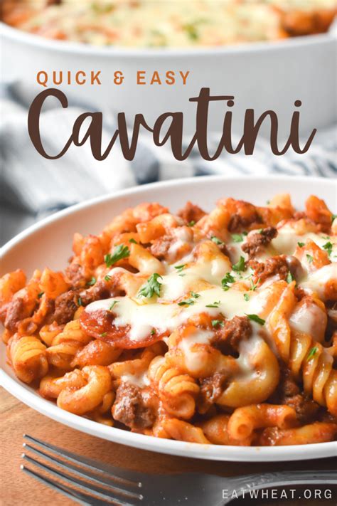 quick-and-easy-cavatini-delicious-pasta-eatwheatorg image