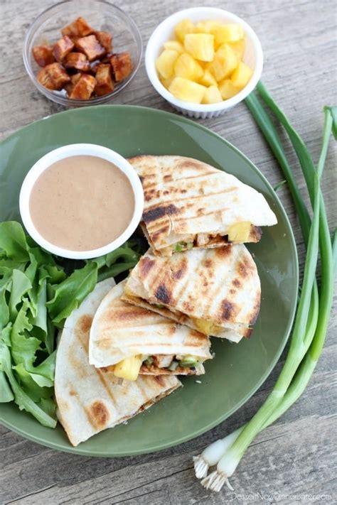 grilled-bbq-chicken-and-pineapple-quesadillas image