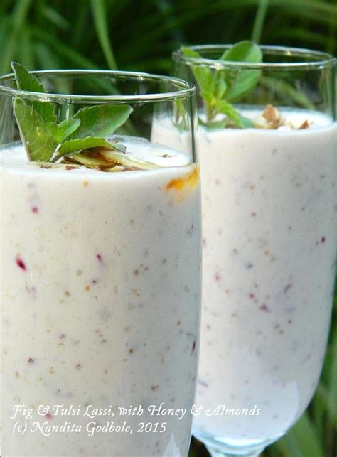 easy-summer-fruit-lassi-recipe-with-fig-tulsi image