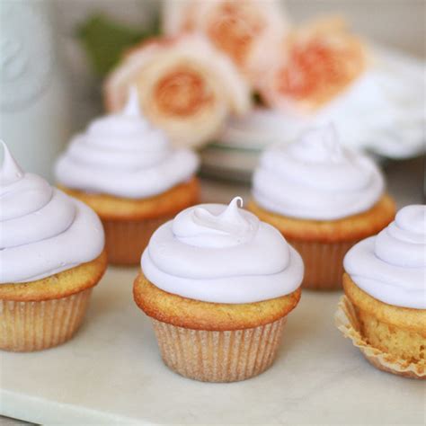 honey-cupcakes-with-a-lavender-buttercream-frosting image