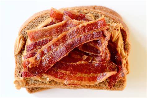 peanut-butter-and-bacon-sandwich-saveur image