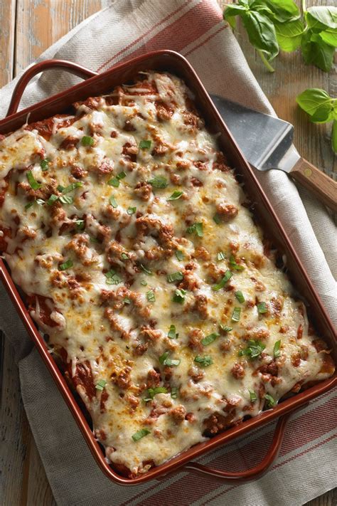 easy-cheesy-lasagna-recipe-with-cottage-cheese image
