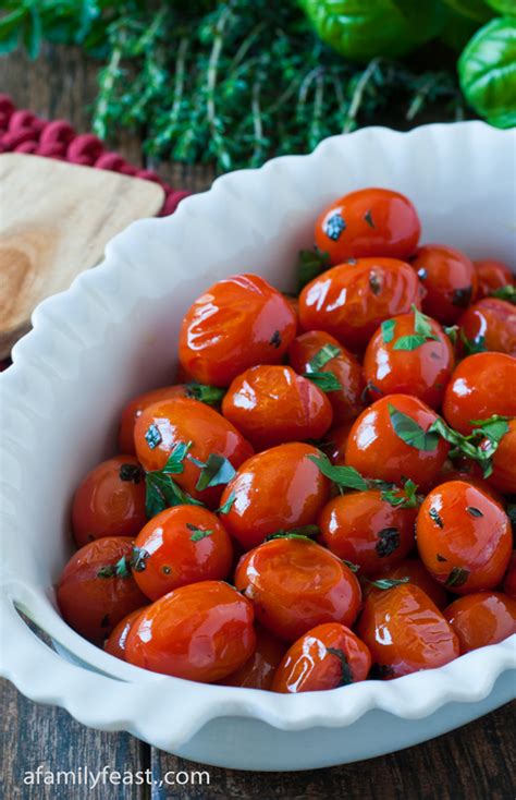pan-roasted-tomatoes-with-herbs-a-family-feast image