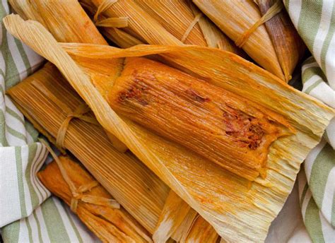 red-chile-jackfruit-tamales-doras-table image