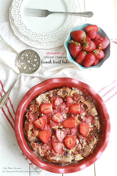 strawberry-cream-cheese-french-toast-bake-dessert image