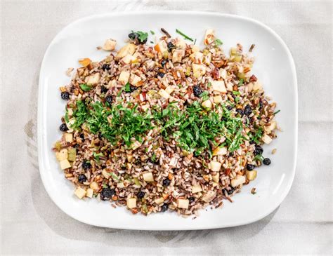 wild-rice-with-toasted-pecans-dried-fruit-and-apples image