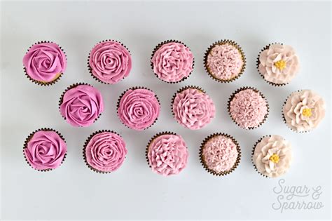 5-easy-designs-for-buttercream-flower-cupcakes-sugar image