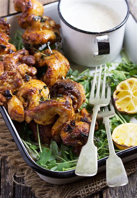 portuguese-chicken-skewers-with-cilantro image