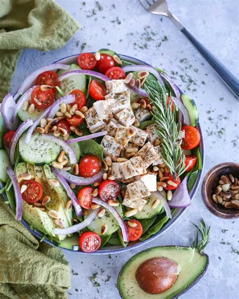 greek-chicken-spinach-salad-paleo-whole30-keto image
