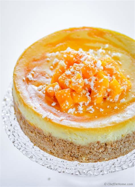 mango-cheesecake-recipe-chefdehomecom image