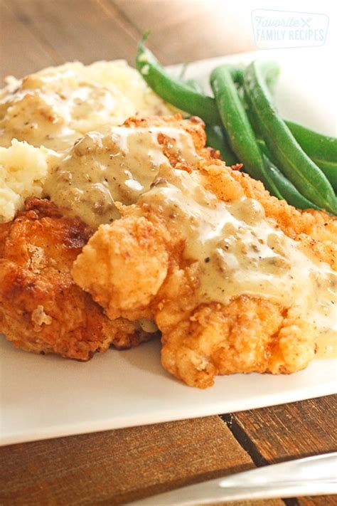 chicken-fried-chicken-with-country-gravy-favorite-family image