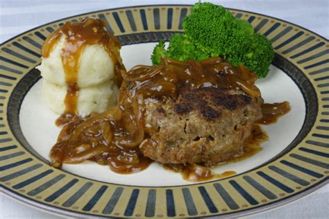 salisbury-steak-with-onion-gravy-everyday-gluten-free image