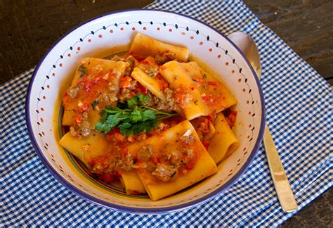 pasta-alla-norcina-rosso-italian-food-forever image