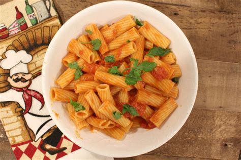 rigatoni-with-creamy-tomato-sauce-pams-daily-dish image