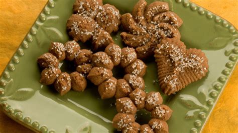 chocolate-spritz-cookies-recipe-hersheyland image