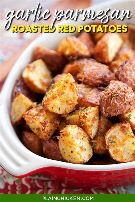 garlic-parmesan-roasted-red-potatoes-plain-chicken image