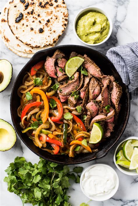 easy-steak-fajitas-isabel-eats-mexican-inspired image